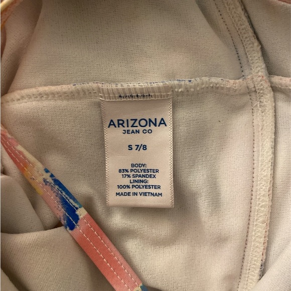 Girls Arizona Tie-Dye Swimsuit Size Small 7/8 - Picture 4 of 4